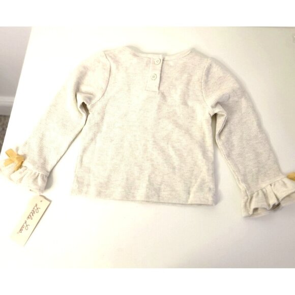 Little Girl Waffle Top Size 4 - Picture 2 of 9